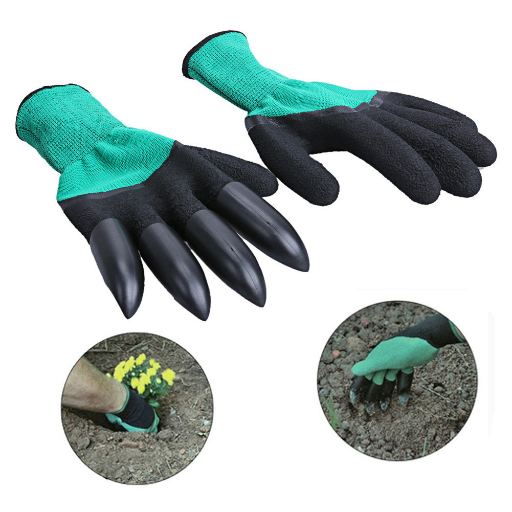Садові рукавички з пазурами Garden Genie Glovers