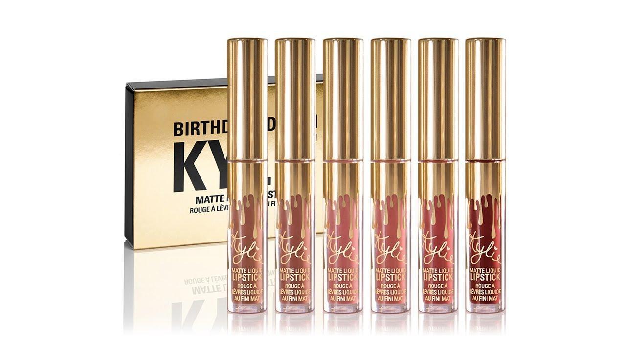 Набір Рідких Матових Помад Kylie Jenner Birthday Edition