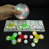Спінер з LED-підсвіткою Fidget spinner, фото 4