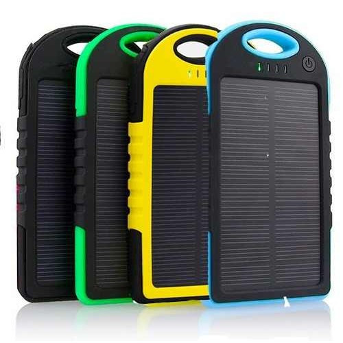 Портативний зарядний пристрій Power Bank SOLAR 20000 mAh із сонячною зарядкою гуртом, фото 1