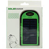 Портативний зарядний пристрій Power Bank SOLAR 28000 mAh із сонячною зарядкою + LED Ліхтар (панель), фото 7