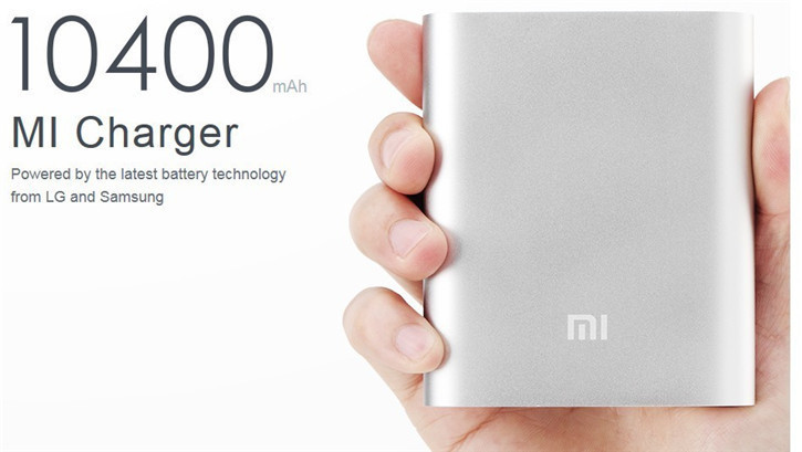 Портативний зарядний пристрій Xiaomi Power Bank 10400mAh, фото 1