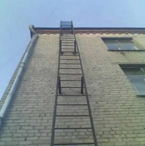 Изготовление Лестница пожарная в Одессе - фото 1 - id-p41814944
