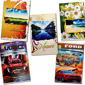 Блокнот А6 Коленколор 32 аркуша скоба