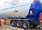 Напівпричіп YILTEKS Semi Trailer LPG Tank 57m3 для перевезення газу, фото 3