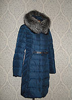Пальто жіноче зимове Lusskiri 8161 індиго
