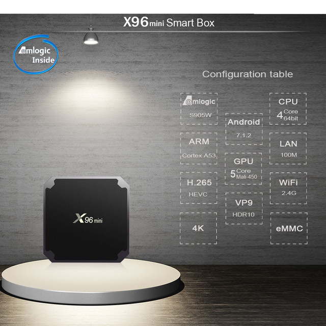 X96 Mini TV Box Amlogic S905W