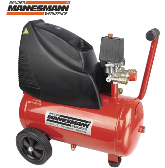 Компресор, безмасляний Mannesmann M12970 Офіційно в Україні!