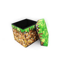 Ящик для зберігання іграшок Minecraft Блок землі