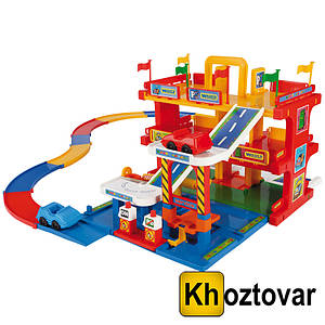 Ігровий набір "Гараж із дорогою" Wader 50400