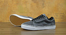 Кеди Vans Old Skool Winter Edition Grey ,зимові вансы з хутром. ТОП Репліка ААА класу., фото 3
