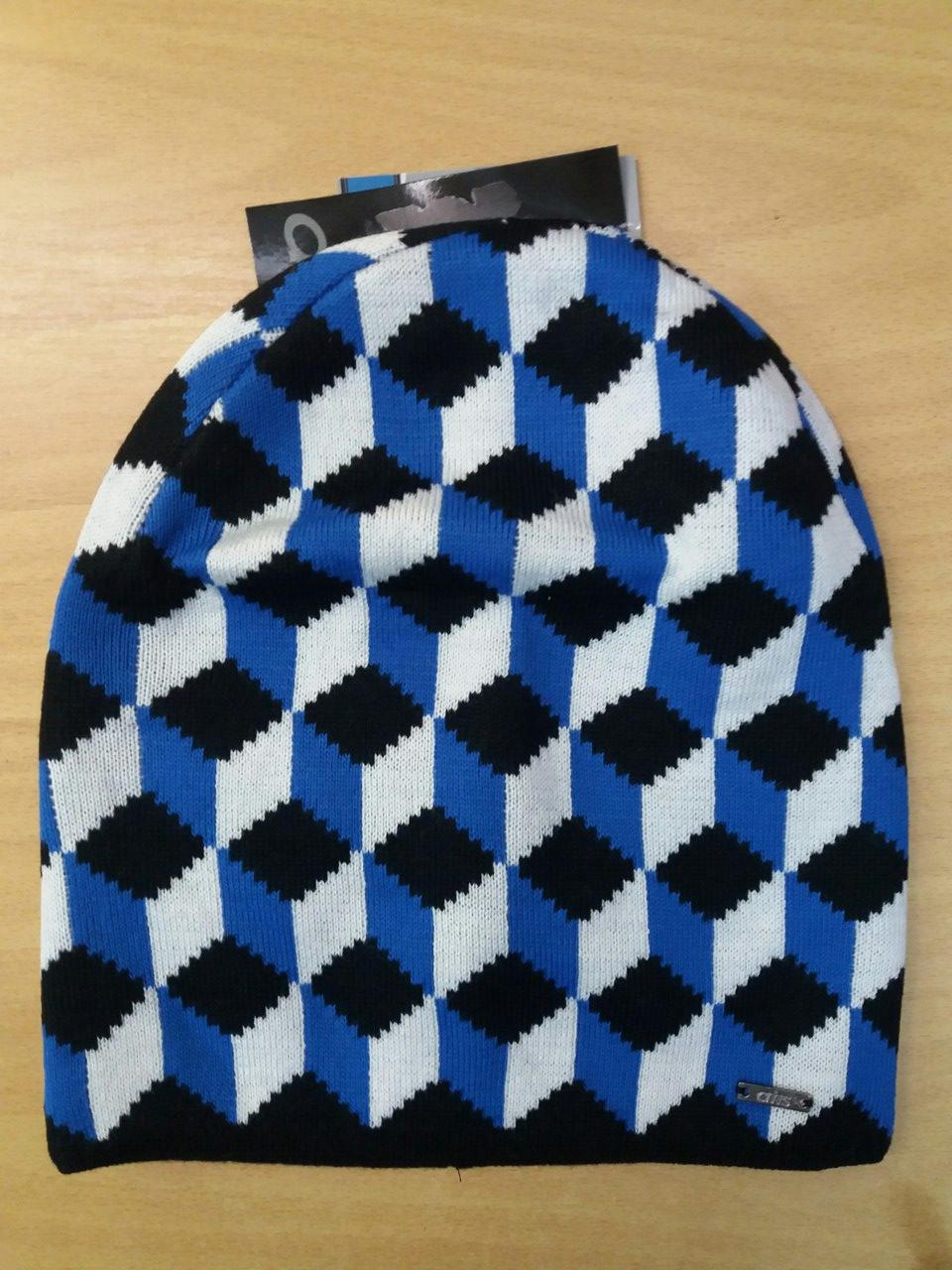 Чоловіча шапка на флісі на обхват голови 52-54 см, фото 1