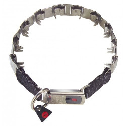 Нашийник для собак Sprenger NECK-TECH SPORT строгий, пластинчастий, із замком ClicLock, неіржавк. сталь ⁇ 48 см