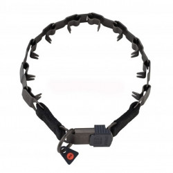 Нашийник для собак Sprenger NECK-TECH SPORT строгий, пластинчастий, із замком ClicLock, куроган сталь ⁇ 60 см