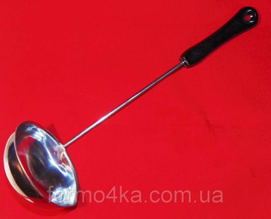 Ополоник черпак із пластмасовою ручкою, фото 1