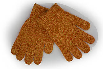 В'язані рукавички Корона Дитячі 5002S-6 теракотові, фото 2