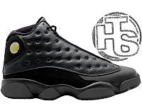 Мужские кроссовки Air Jordan 13 XIII Black 414571-011