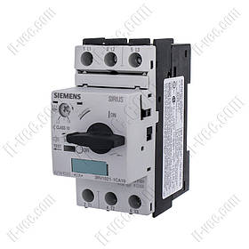 Автоматичний вимикач захисту двигуна 3RV1021-1CA10 1,8-2,5 A Siemens