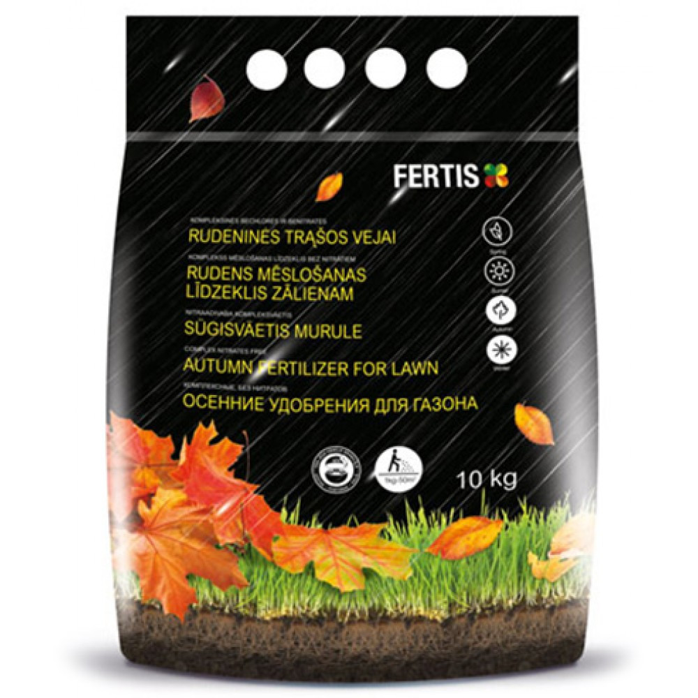 Добриво для газону осінь NPK 5-15-25+ME Fertis 10 кг, фото 1