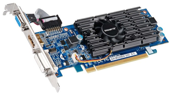 Відеокарта GeForce 210 Gigabyte 1Gb