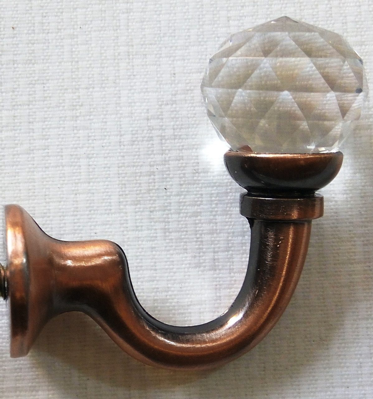 Метал з кристалом, мідь антична, фото 1