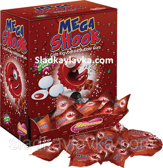 Жувальна гумка MEGA SHOCK 200 шт (ILHAM)