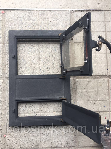 Дверца для печи и барбекю Спарка, печная дверца со стеклом, цена 2400 ...