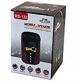Bluetooth-колонка з функцією монопод WS-133, фото 3