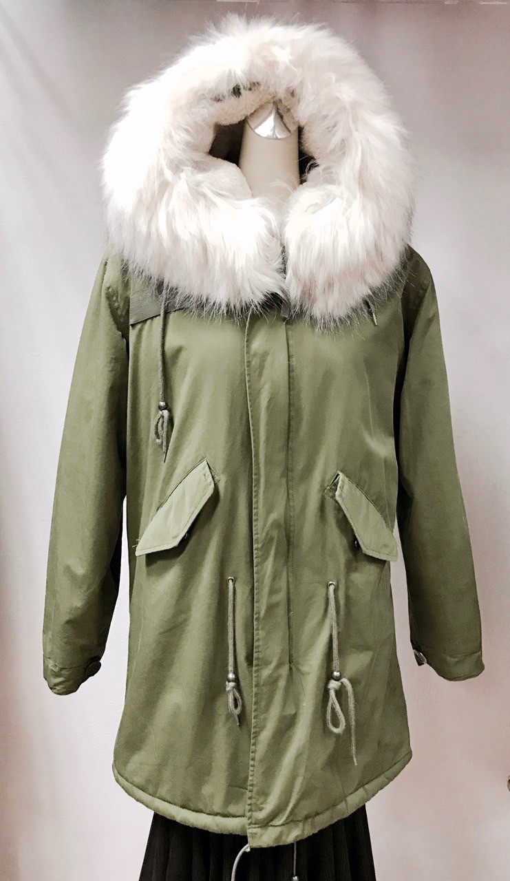 Парка Куртка Женская Классическая с Натуральным Мехом (курточка ...
