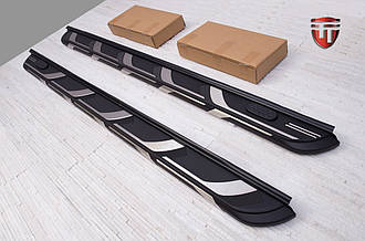 Бічні пороги Audi Q5 2008+ Аудіок'ю5 