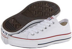 Жіночі низькі білі кеди Converse All Star (низькі Конверси) CW0913