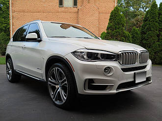 Модельні бічні пороги BMW X5 F15 2013-2018 г. БМВ Х5