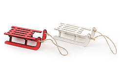 Сани червоні, 10см