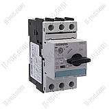 Автоматичний вимикач захисту двигуна 3RV1021-1GA10 4,5-6,3A Siemens, фото 2