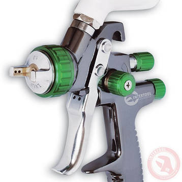 LVLP GREEN Професійний фарборозпилювач INTERTOOL PT-0132, фото 3