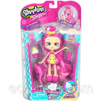 Лялька SHOPKINS SHOPPIES серії «Шеф-клуб» — БАБЛІ ГАМ (з аксесуарами)