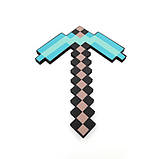 Піксельний Алмазний набір збирача Minecraft CollectorSet (Меч Кірка Сокира), фото 5