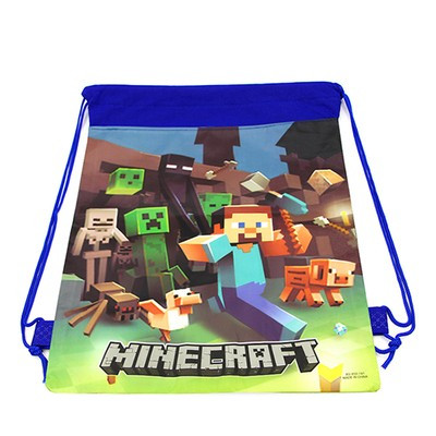 Сумка - рюкзак для змінного взуття та одягу Mineсraft ALL 37x27.5 см, фото 1