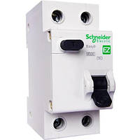 Диференціальний автоматичний вимикач 1Р+N/16А/30МА/ТІП "АС" Schneider Electric Easy9