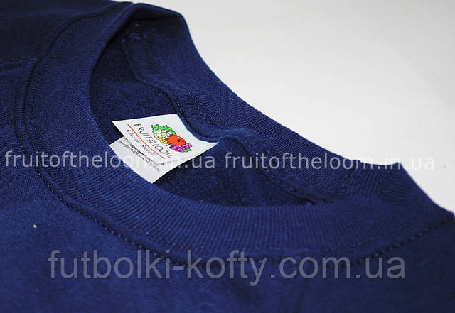 Тёмно-синий мужской классический реглан