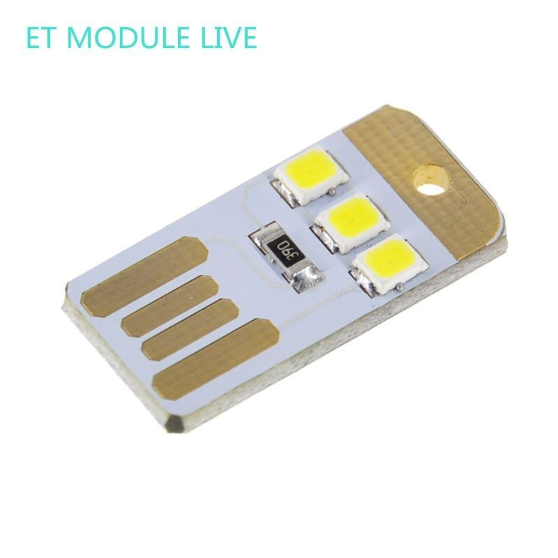 USB LED mini светильник 3 диода