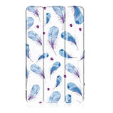 Чехол Lenovo Tab 4 8 TB-8504F 8504X Ultra Slim Blue Feathers, фото 3