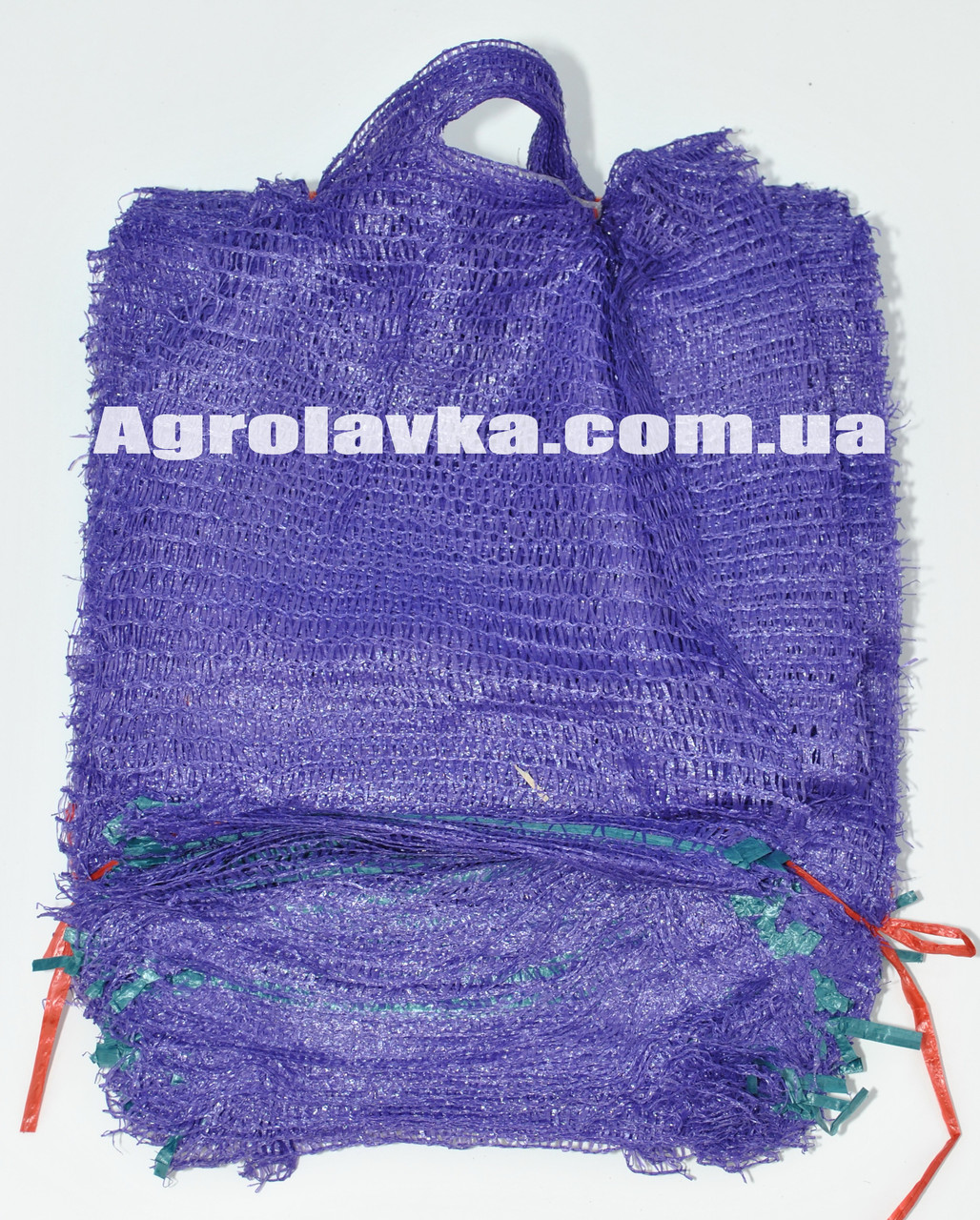Сітка овочева 21х31 (до 3 кг) фіолетова, з ручкою (ціна за 1000шт), сітка-мішок