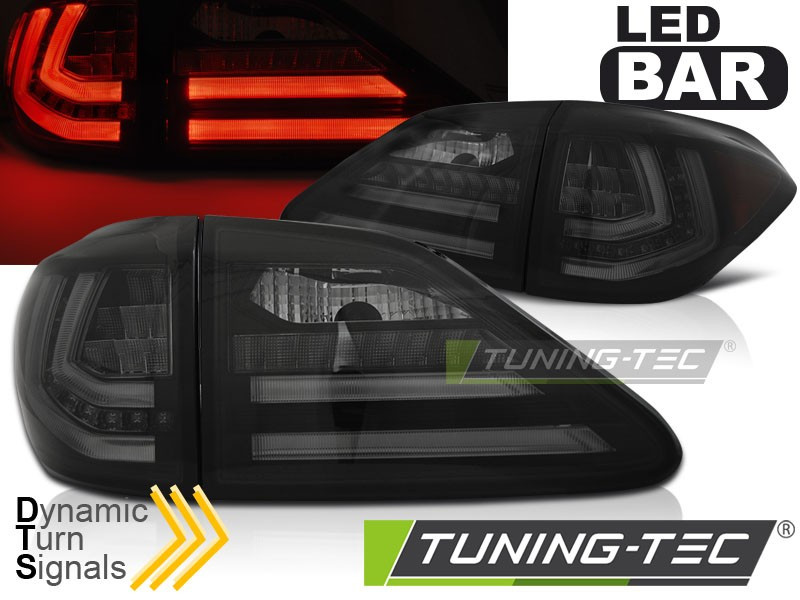 Ліхтарі Lexus RX (09-12) тюнінг Led оптика (тоновані), фото 1