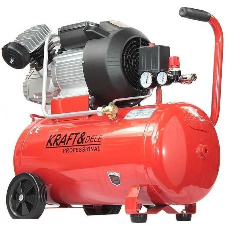 Масляний компресор 50L 2 поршня KD1478