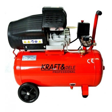 Масляний компресор 50л 2 Поршні 230V KD1471