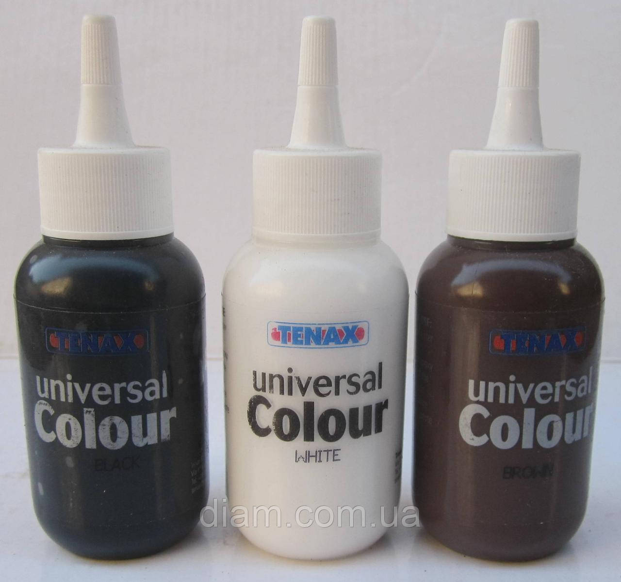 Краска для камня белая, черная, коричневая, для клей мастики TENAX Италия 75 мл. - фото 1 - id-p590296743