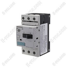 Автоматичний вимикач захисту двигуна Siemens 3RV1011-1EA10, 1.5 кВт, 2.8-4A