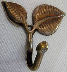 Гачок лист, антик