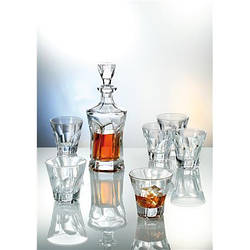 Набір для віскі Bohemia Apollo 6+1